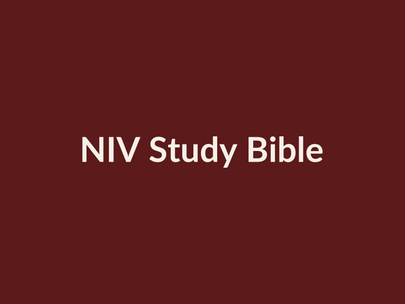 niv-study-bible